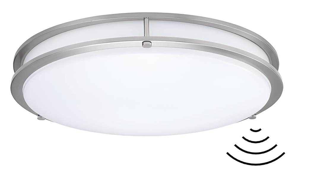 LED Double Ring Flush Mount Ceiling Light - Image 2