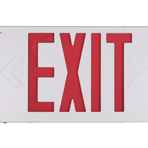 LED Exit Sign with Battery